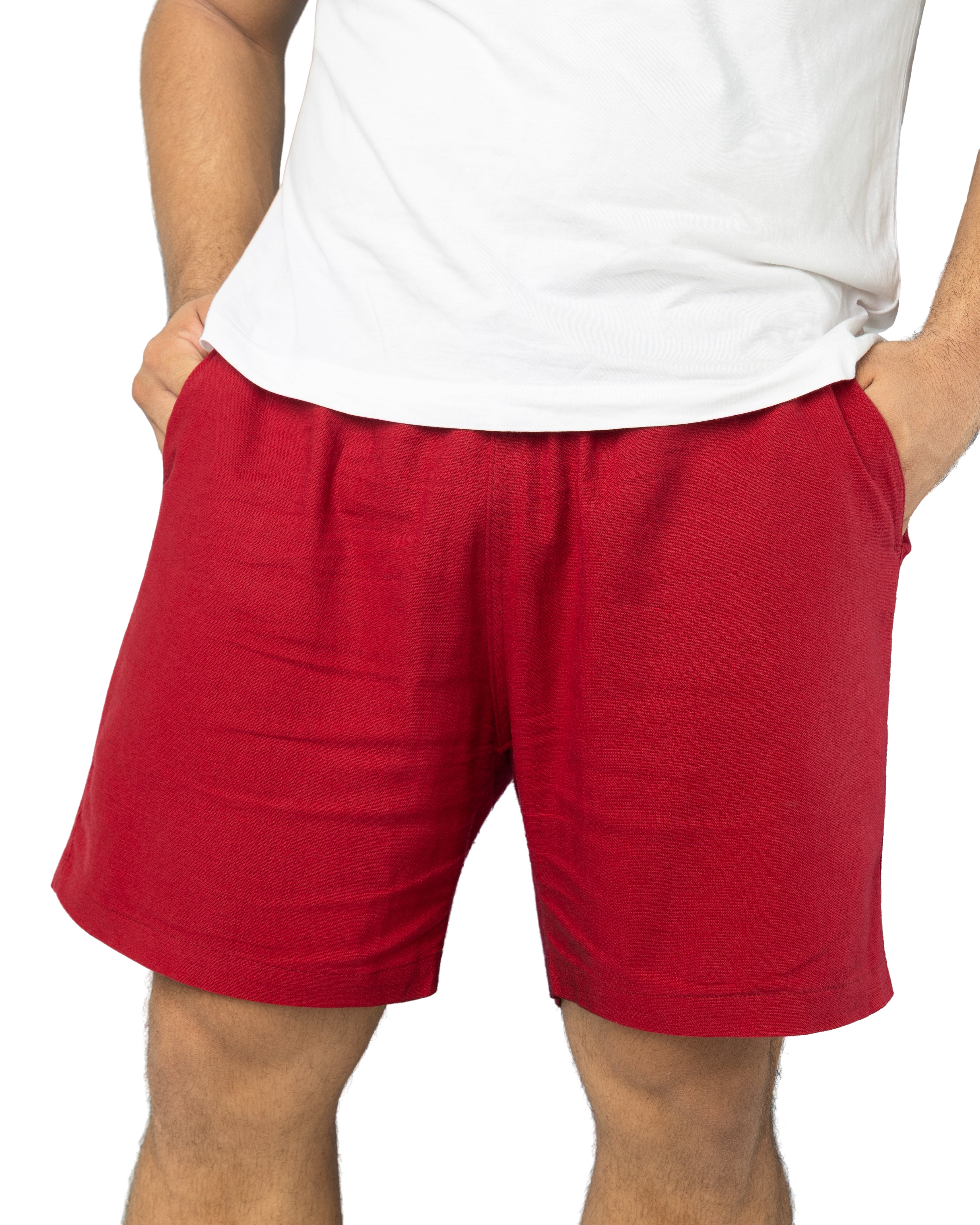 Bermuda Casual - Vermelho
