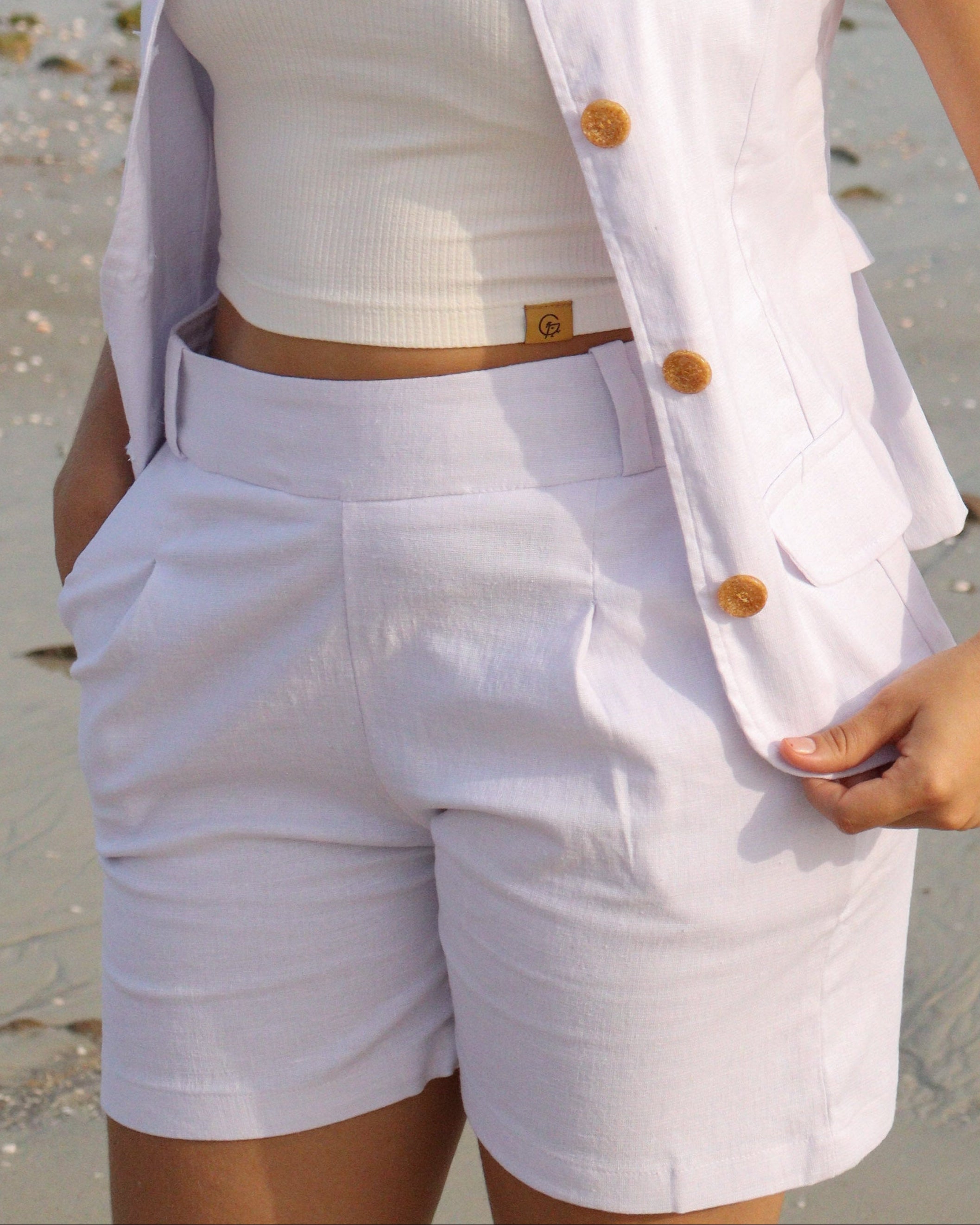 Short em Alfaiataria