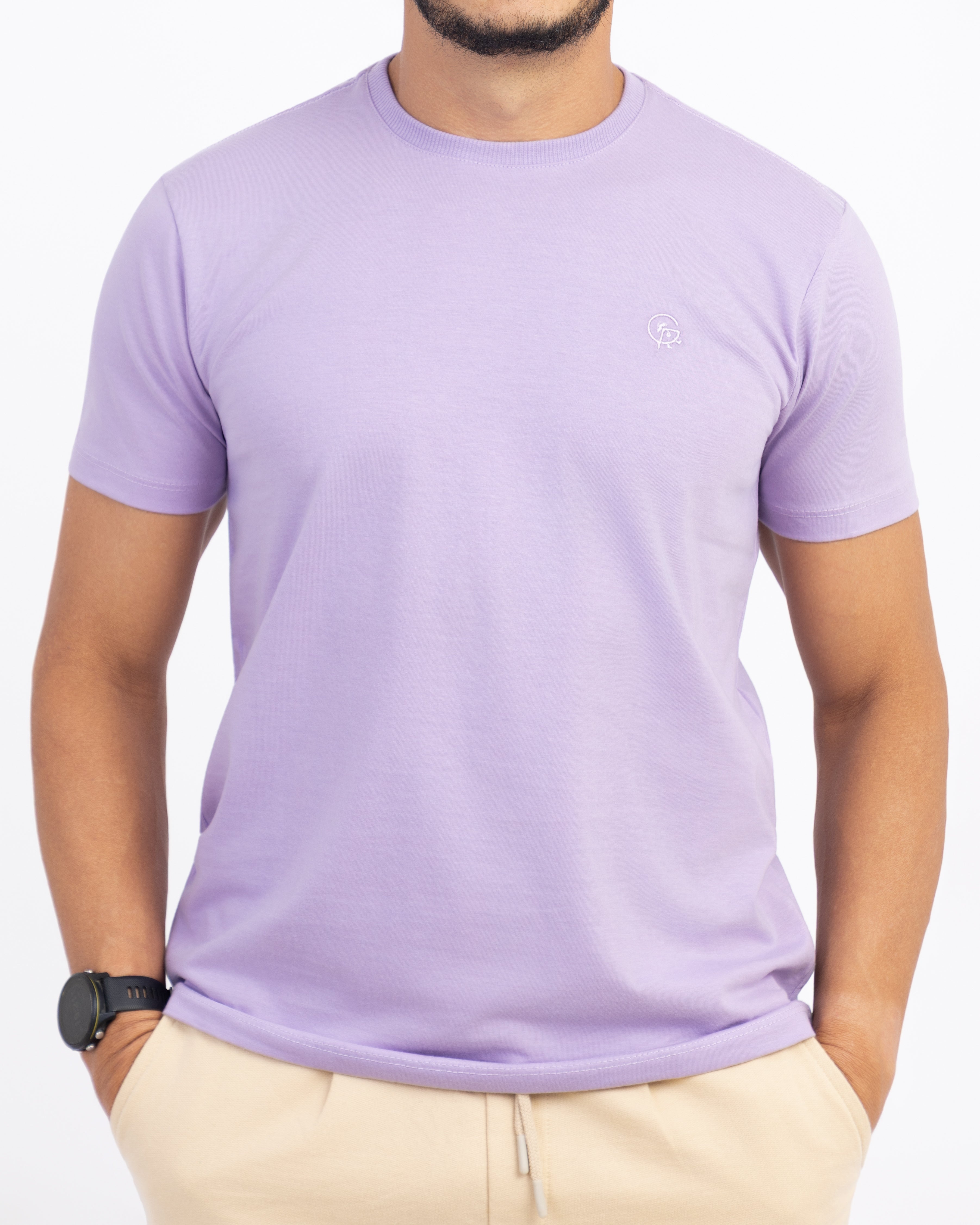 Camiseta Básica - Violetas & Rosas