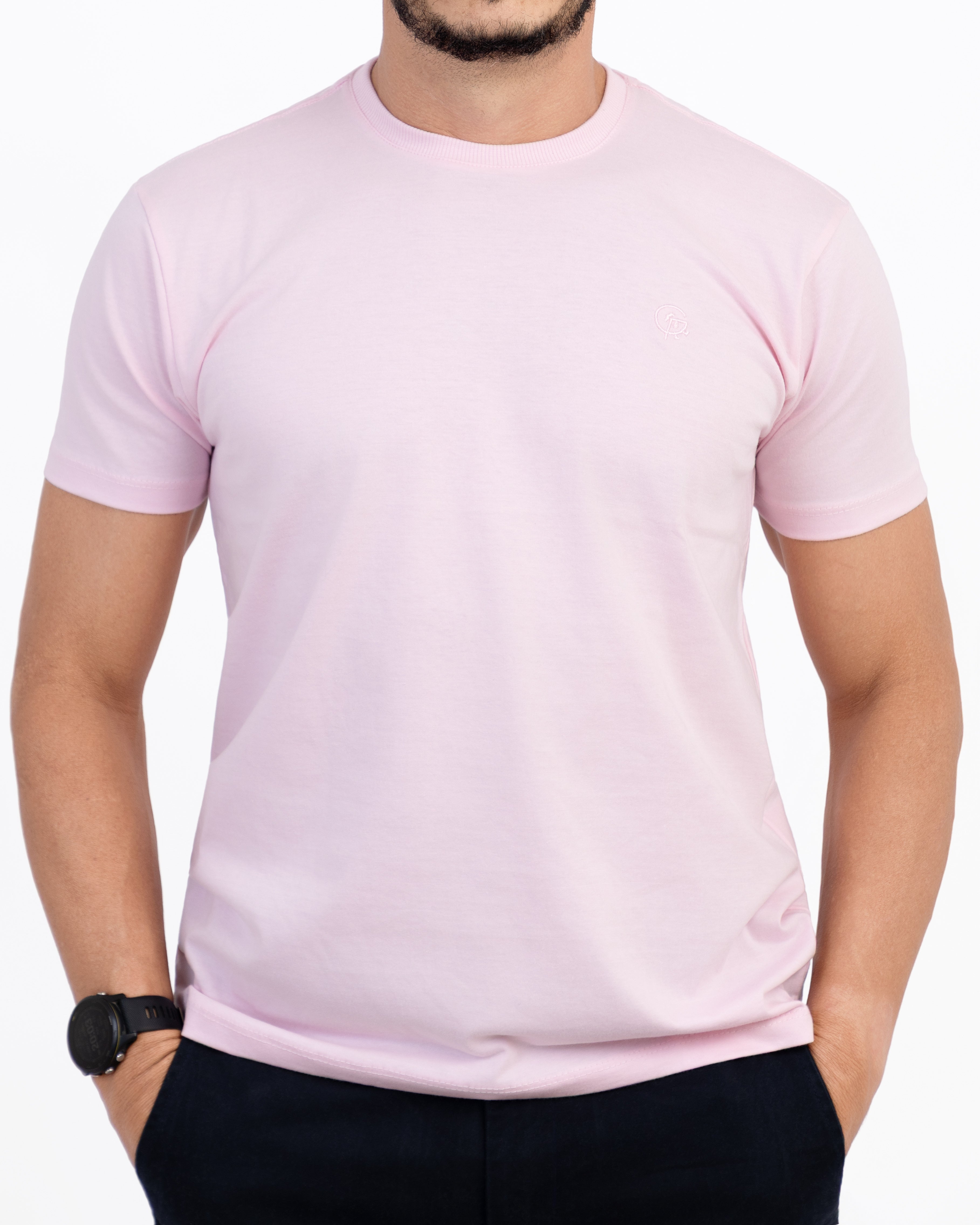 Camiseta Básica - Violetas & Rosas