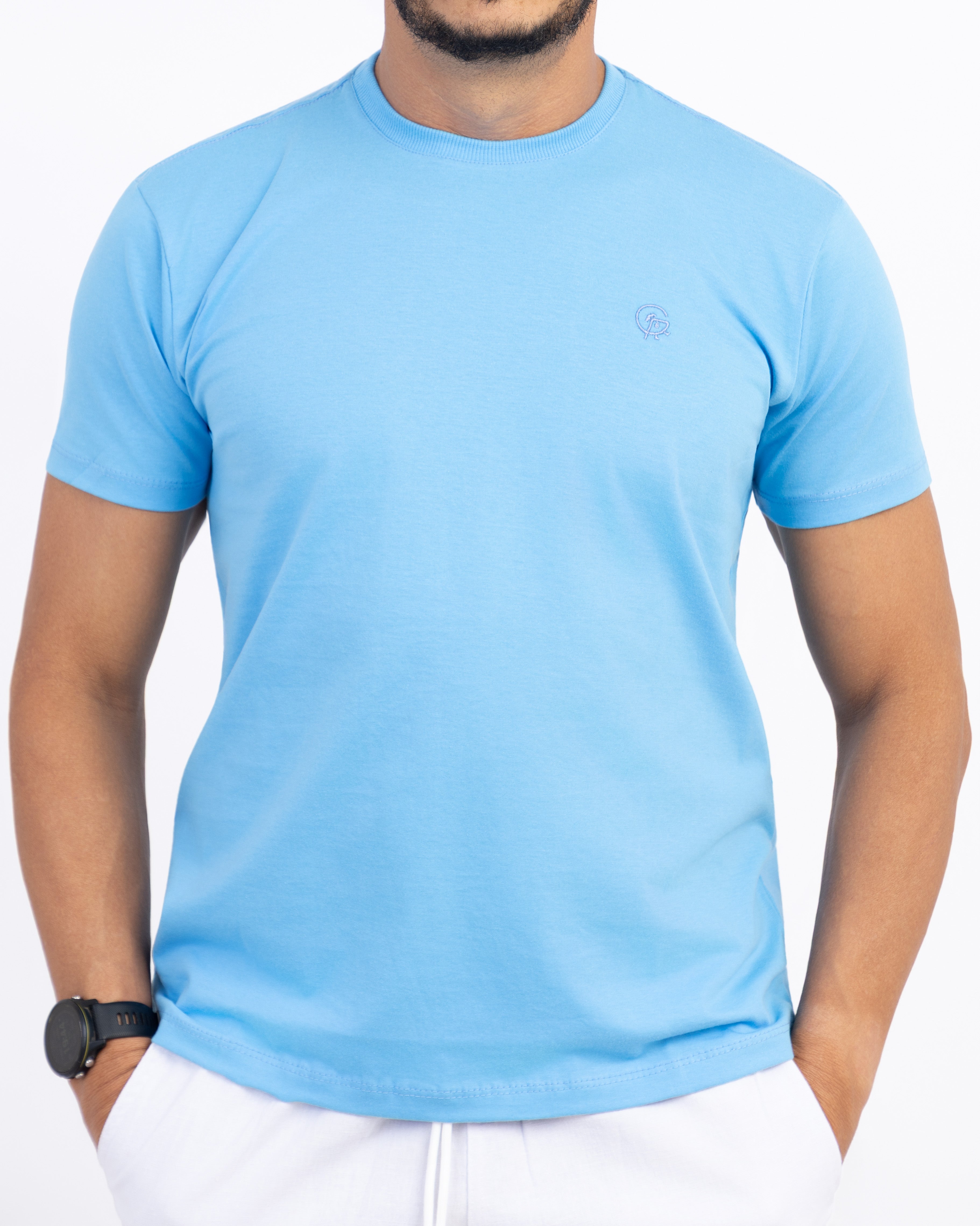 Camiseta Básica - Azuis