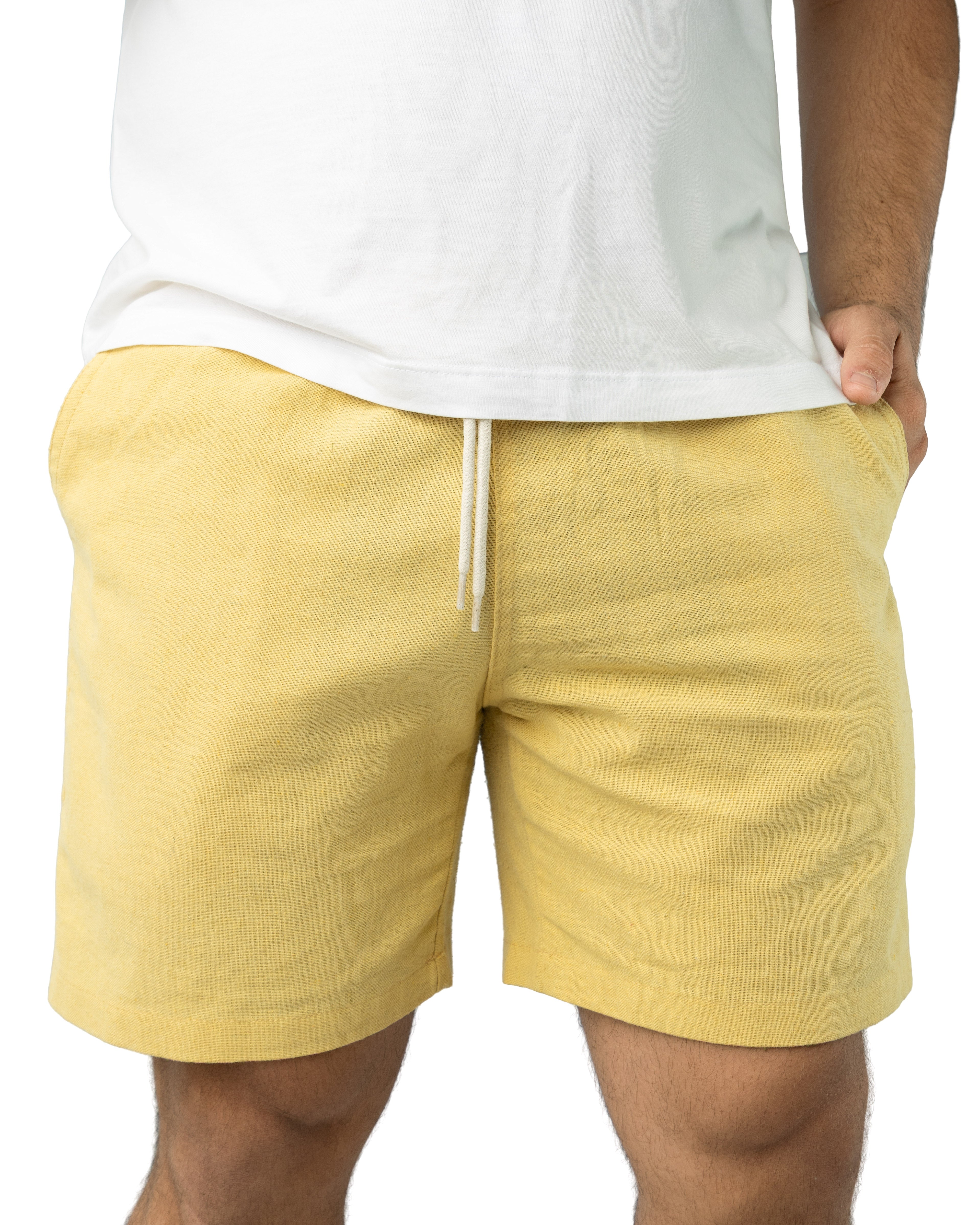Bermuda Casual - Amarelo