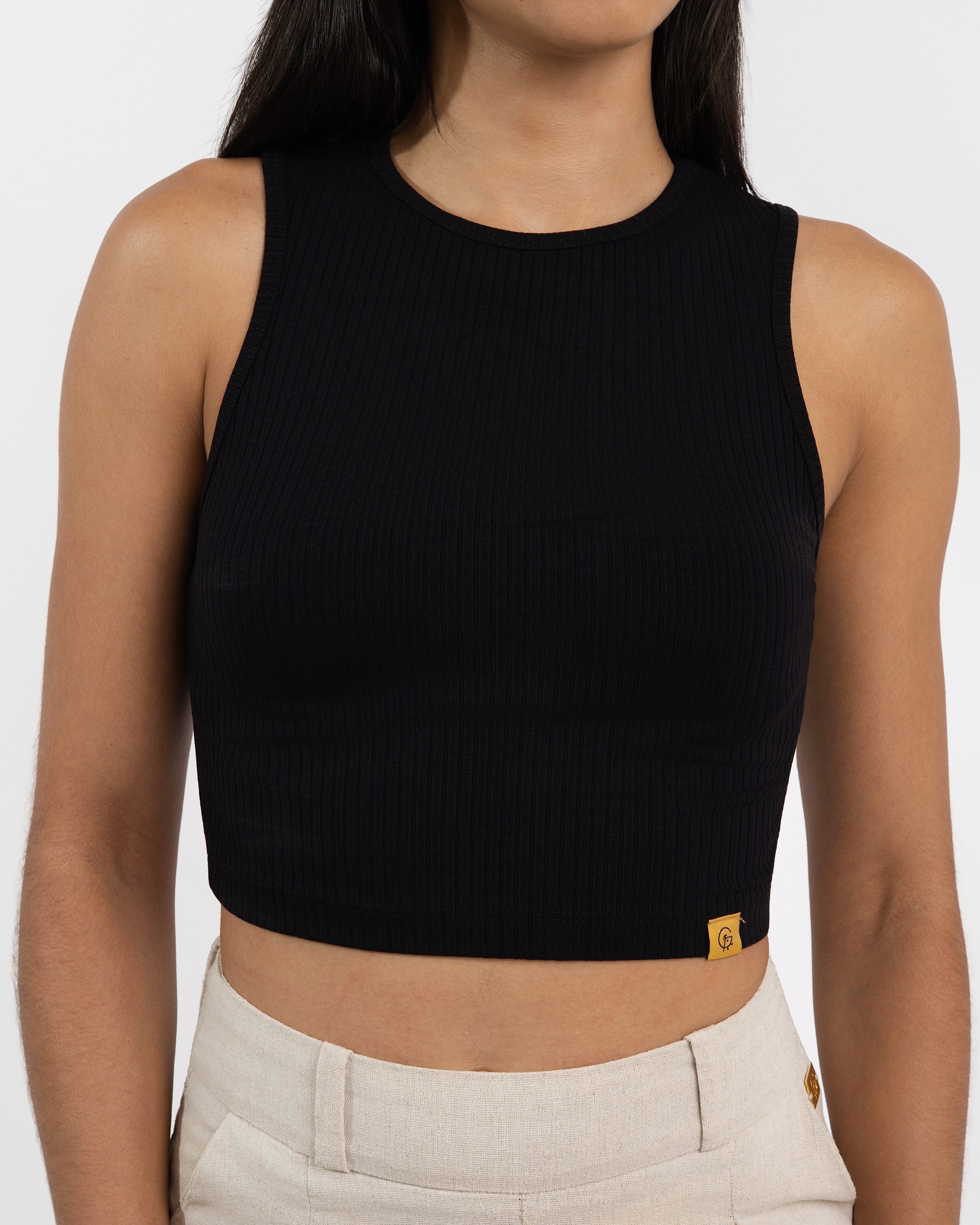 Cropped em Viscose