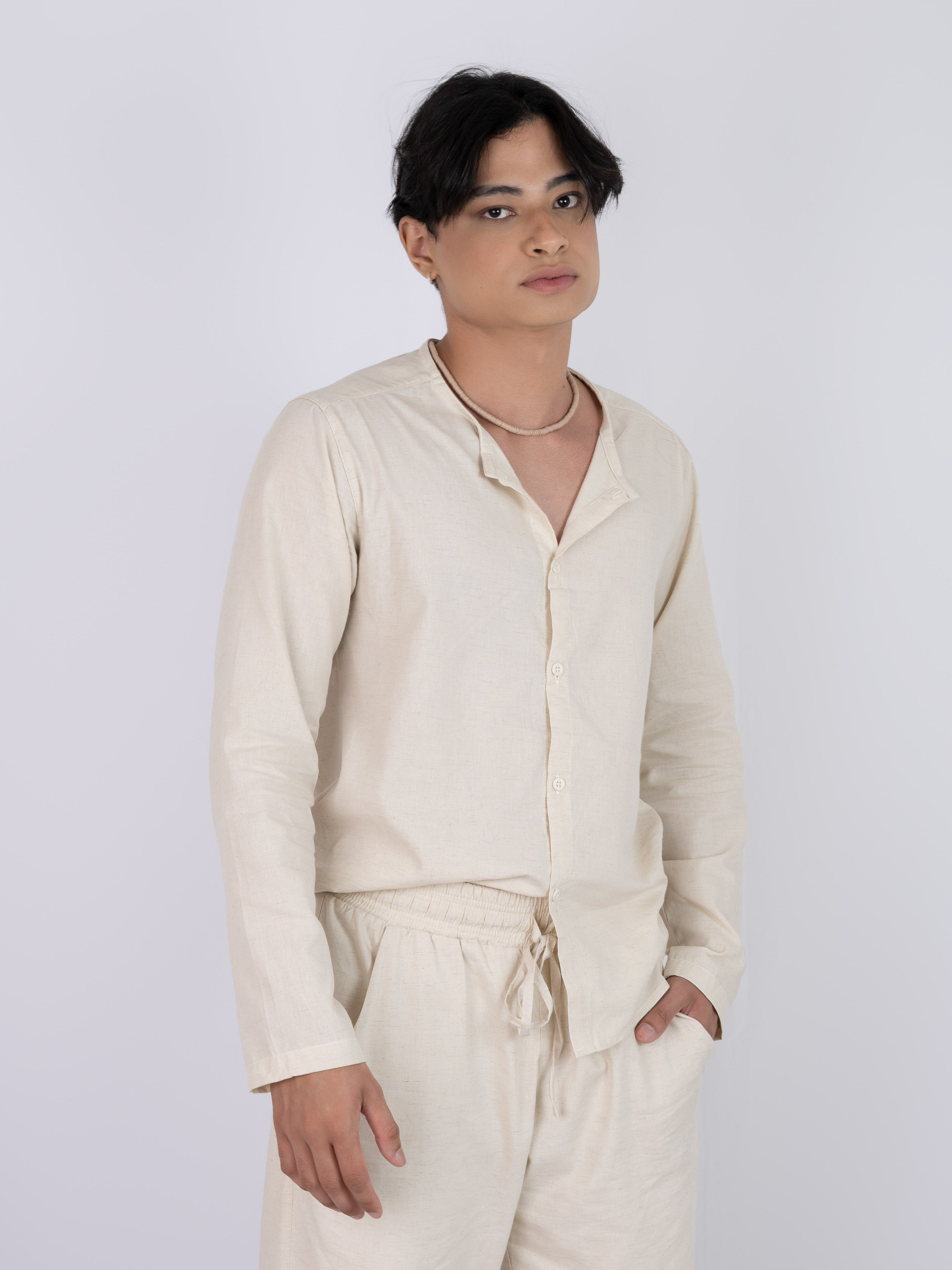 Camisa Manga Longa - Linho