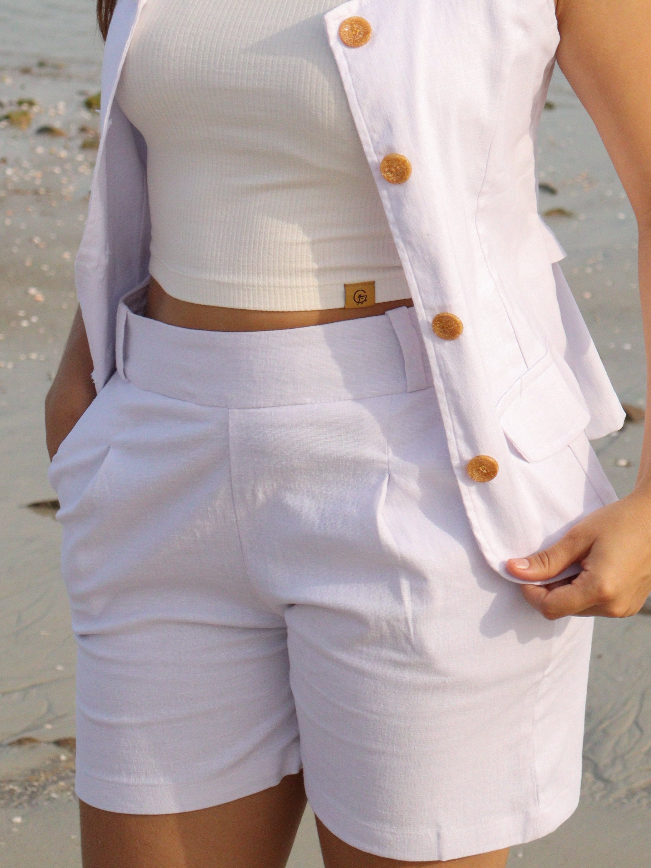 Short em Alfaiataria