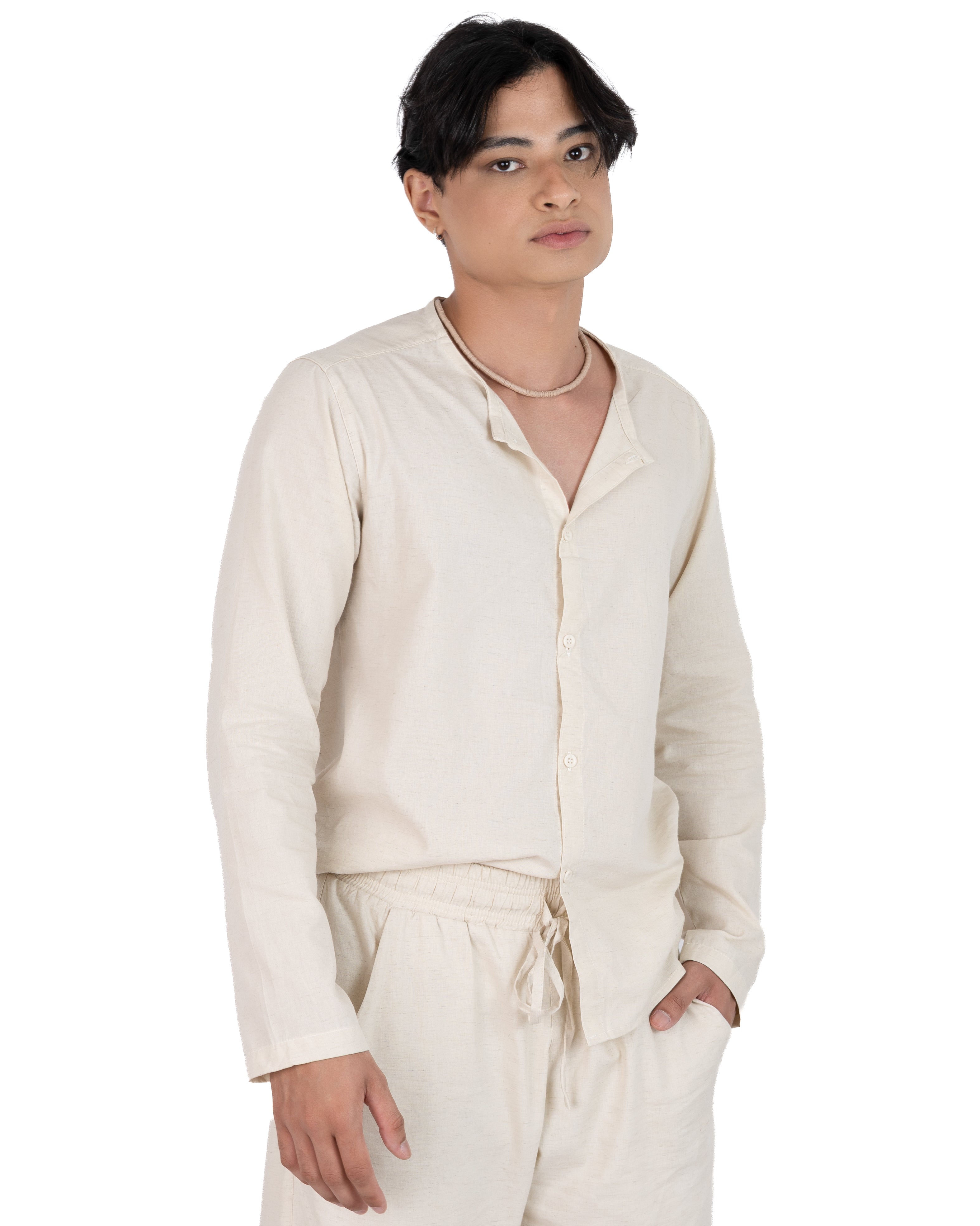 Camisa Manga Longa - Linho